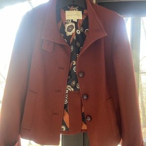 Barely worn Banana Republic wool coat.  Great for fall and spring.!